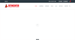 Desktop Screenshot of extincenter.com.br